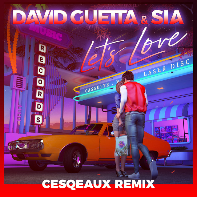 کاور آلبوم Let's Love (Cesqeaux Remix) از David Guetta, Cesqeaux, Sia
