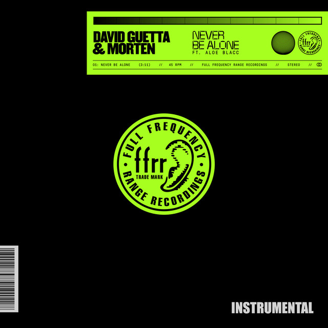 کاور آهنگ Never Be Alone (feat. Aloe Blacc) - Instrumental; Extended از David Guetta, Aloe Blacc, MORTEN