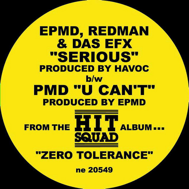 کاور آلبوم Serious B/W U Can't از Redman