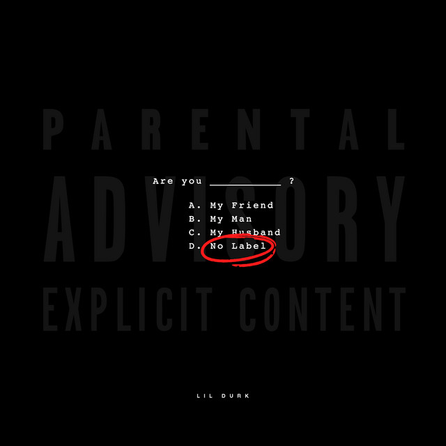 کاور آهنگ No Label از Lil Durk