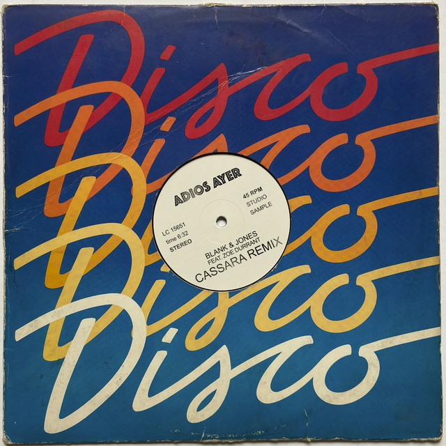 کاور آهنگ Adios Ayer - Cassara Extended Remix از Blank & Jones, Cassara, Zoe Durrant