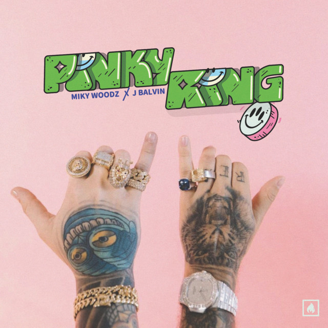 کاور آهنگ Pinky Ring از J Balvin, Miky Woodz