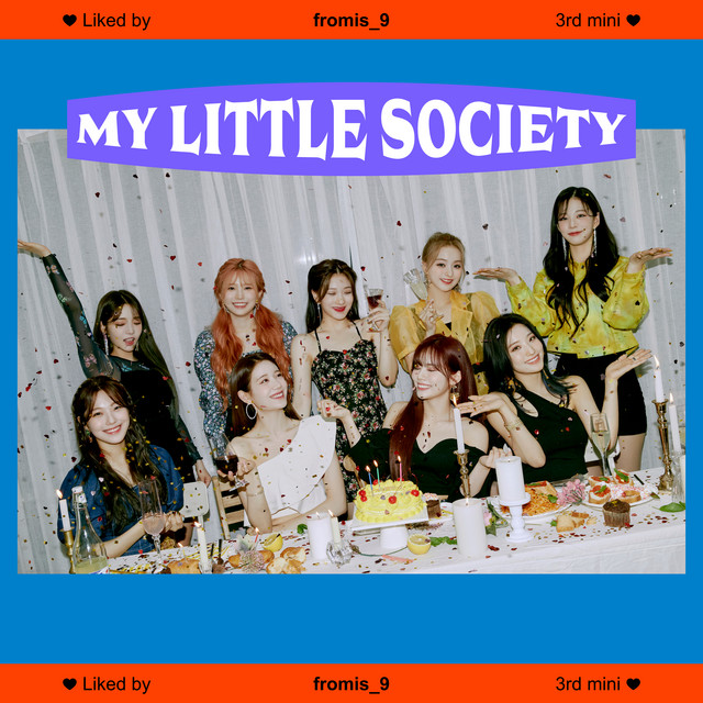 کاور آلبوم My Little Society از fromis_9