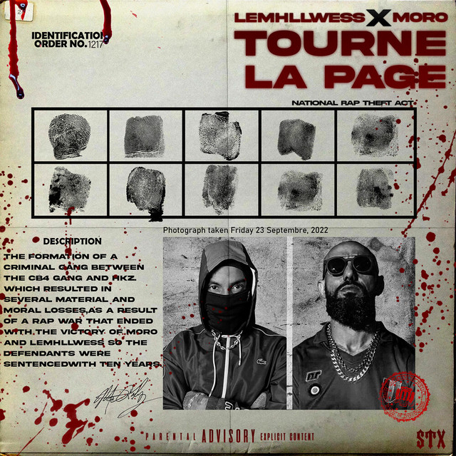 کاور آهنگ Tourne La Page از Lemhllwess, Moro