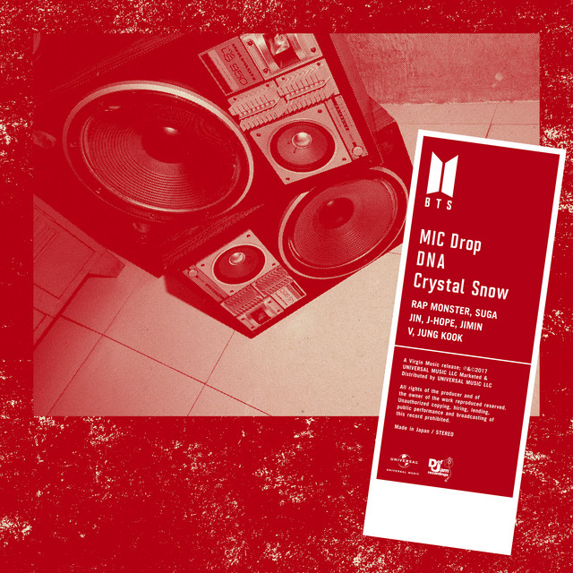 کاور آلبوم MIC Drop/DNA/Crystal Snow از BTS