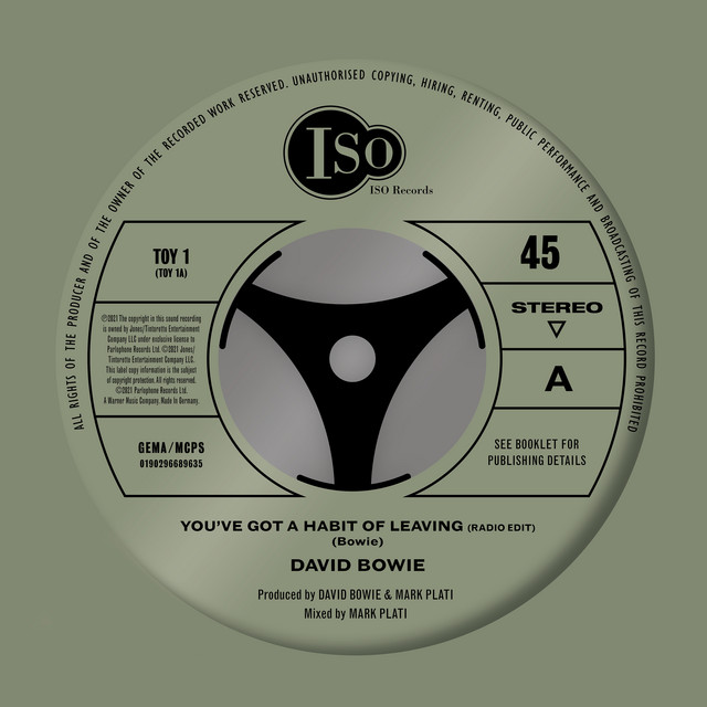 کاور آهنگ You've Got A Habit Of Leaving - Radio Edit از David Bowie