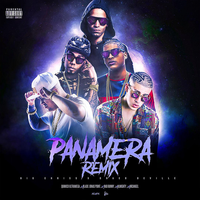 کاور آهنگ Panamera - Remix از Bad Bunny, Arcangel, Black Jonas Point, Almighty, Quimico Ultra Mega