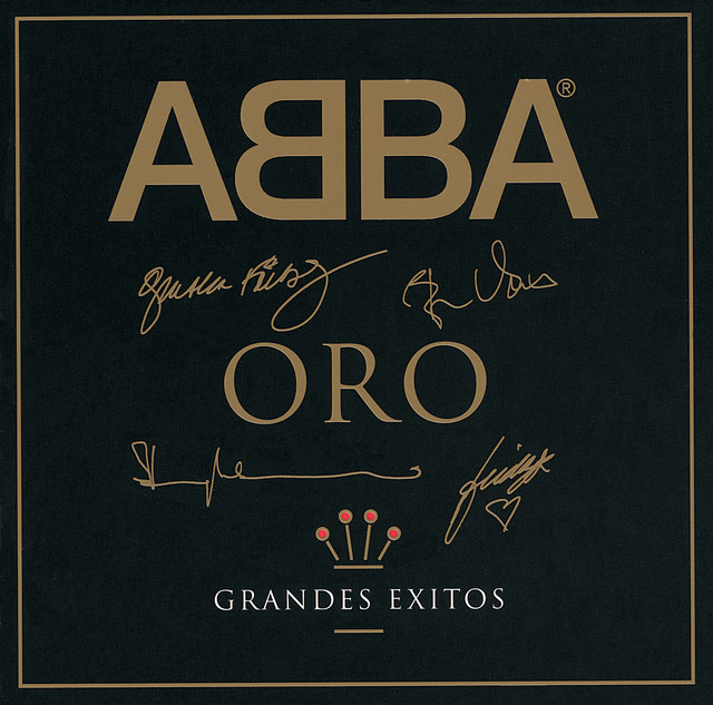 کاور آلبوم Oro "Grandes Exitos" از ABBA