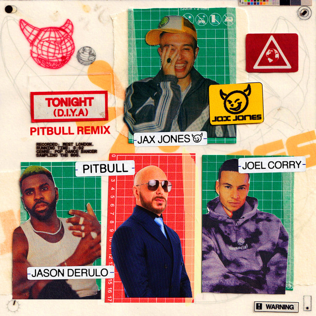 کاور آلبوم Tonight (D.I.Y.A) [Pitbull Remix] از Pitbull, Jason Derulo, Jax Jones
