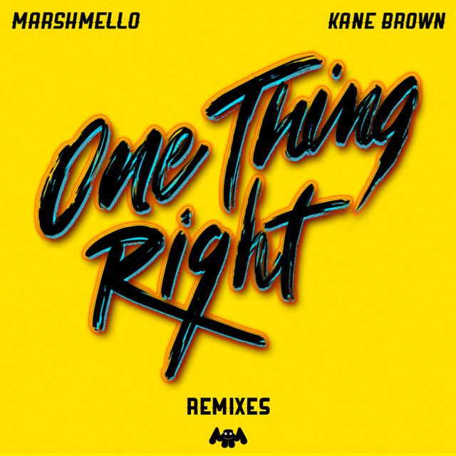 کاور آلبوم One Thing Right (Remixes) از Marshmello, Kane Brown