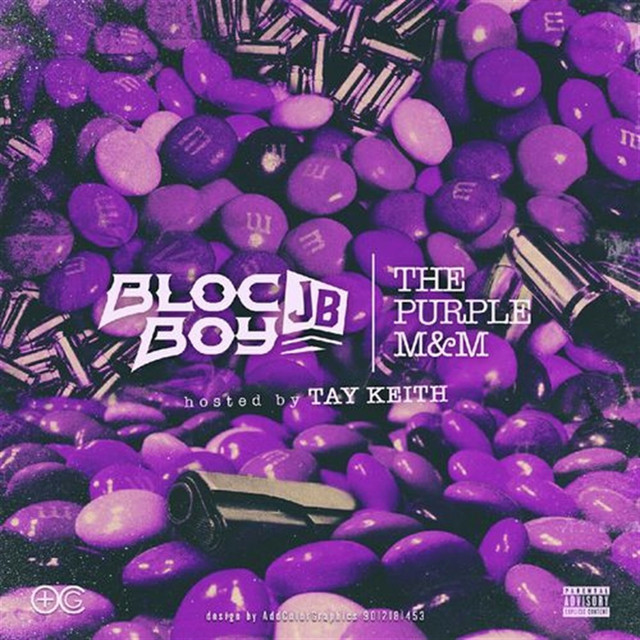 کاور آلبوم The Purple M&M از BlocBoy JB