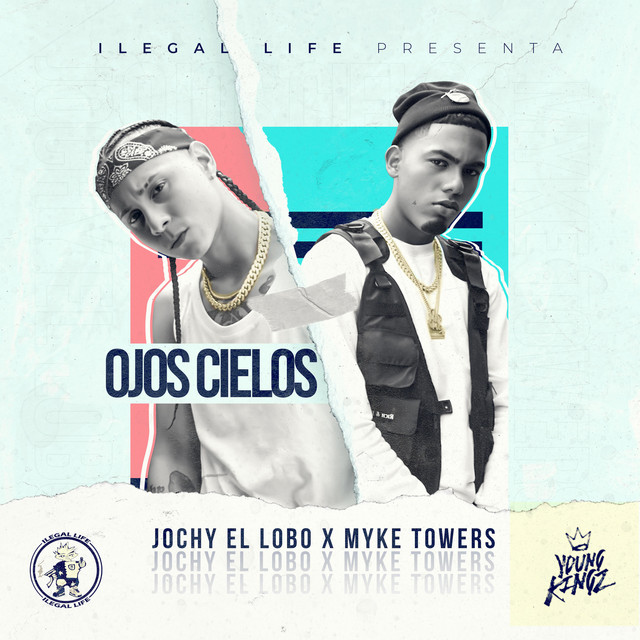 کاور آهنگ Ojos Cielos از Myke Towers, Jochy El Lobo
