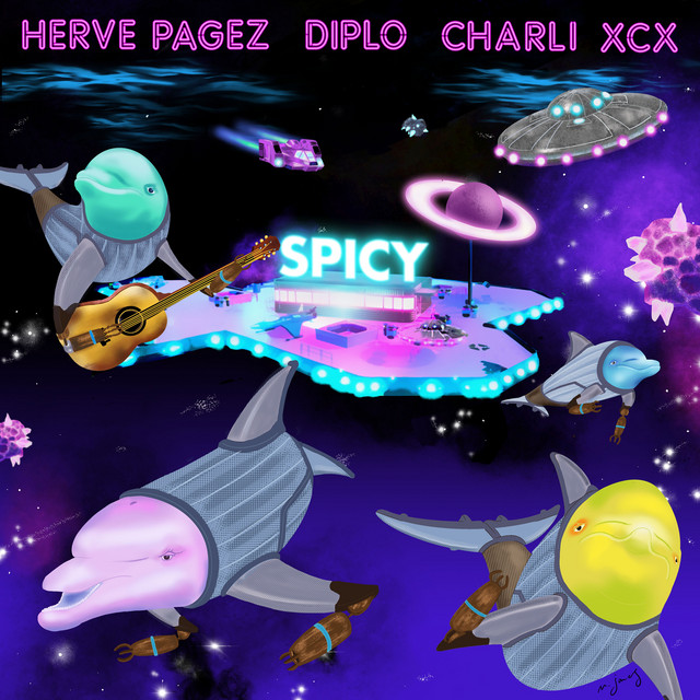 کاور آهنگ Spicy (with Diplo & Charli XCX) از Charli xcx, Diplo, Herve Pagez