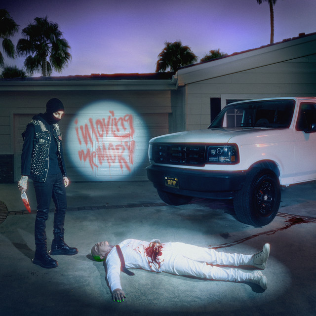 کاور آلبوم in loving memory از blackbear