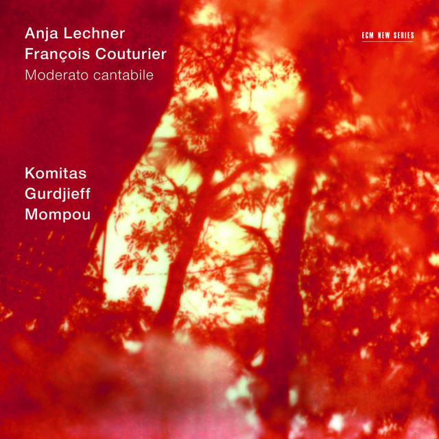 کاور آلبوم Komitas / Gurdjieff / Mompou: Moderato cantabile از Anja Lechner, Francois Couturier