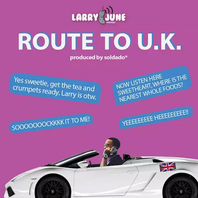 کاور آلبوم Route to U.K. از Larry June