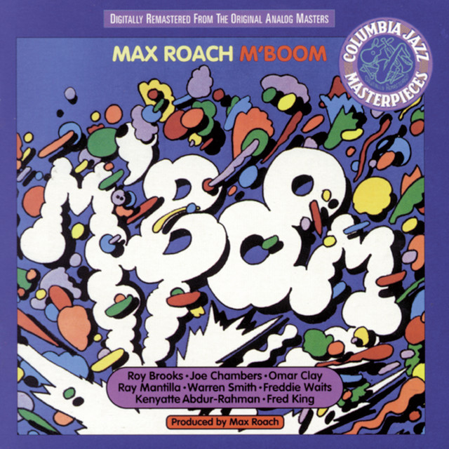 کاور آلبوم M'Boom از Max Roach