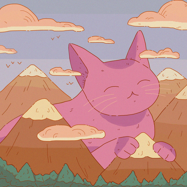 کاور آلبوم Brain Fog از Purrple Cat