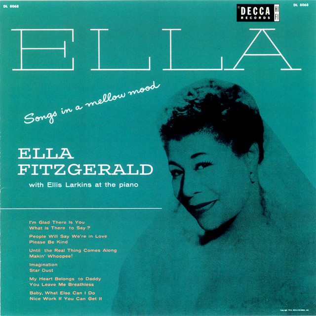 کاور آلبوم Songs In A Mellow Mood از Ella Fitzgerald