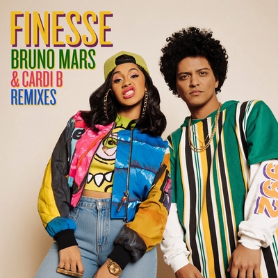 کاور آلبوم Finesse (Remix) [feat. Cardi B] از Bruno Mars, Cardi B, James Hype