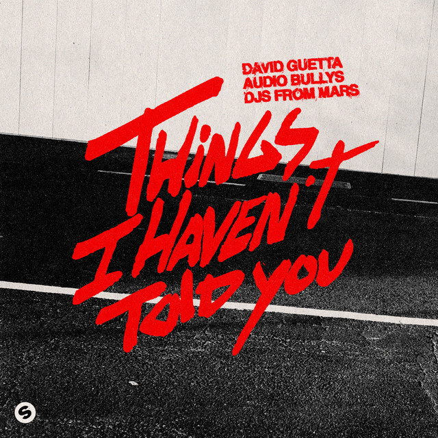 کاور آلبوم Things I Haven’t Told You از David Guetta, DJs From Mars, Audio Bullys