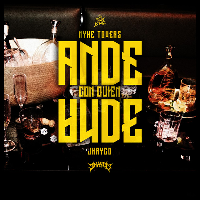 کاور آهنگ Ande Con Quien Ande از Myke Towers, Jhayco