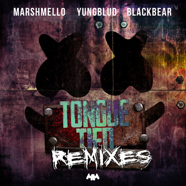 کاور آلبوم Tongue Tied - Remix EP از Marshmello, blackbear, YUNGBLUD