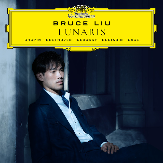 کاور آلبوم Lunaris از Frederic Chopin, Ludwig van Beethoven, Claude Debussy, Alexander Scriabin, John Cage, Bruce Liu