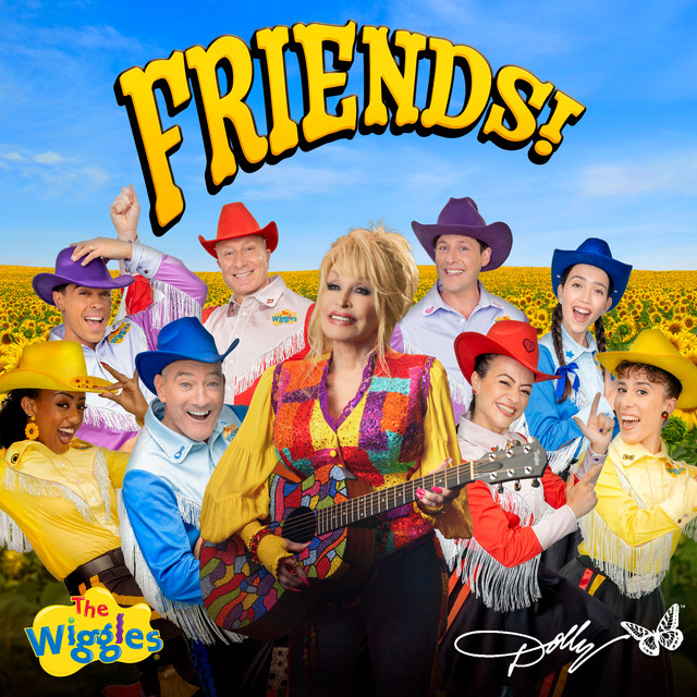 کاور آلبوم Friends! از Dolly Parton, The Wiggles