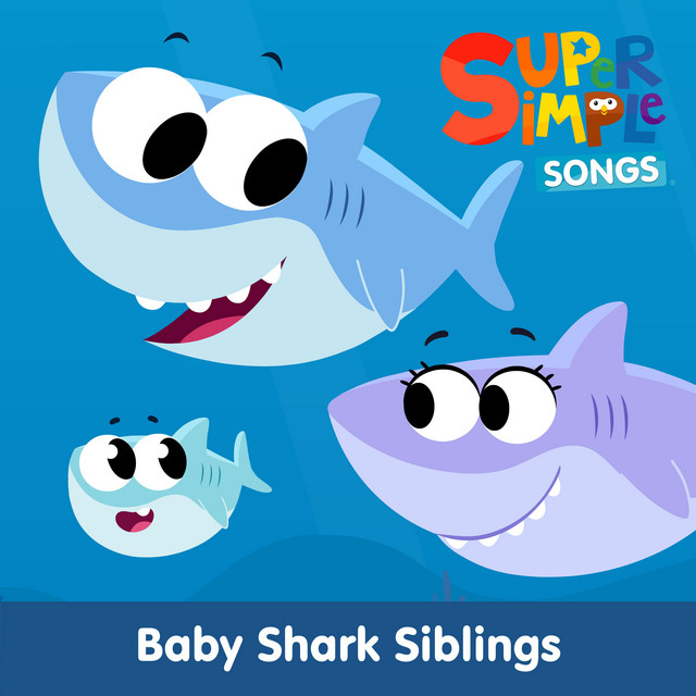 کاور آلبوم Baby Shark Siblings از Super Simple Songs, Finny the Shark