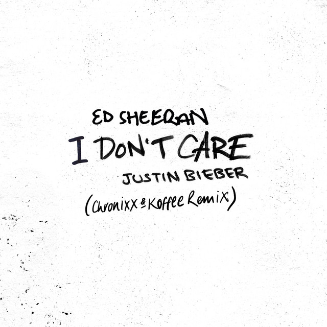 کاور آهنگ I Don't Care (with Justin Bieber) - Chronixx & Koffee Remix از Ed Sheeran, Justin Bieber, Original Koffee, Chronixx