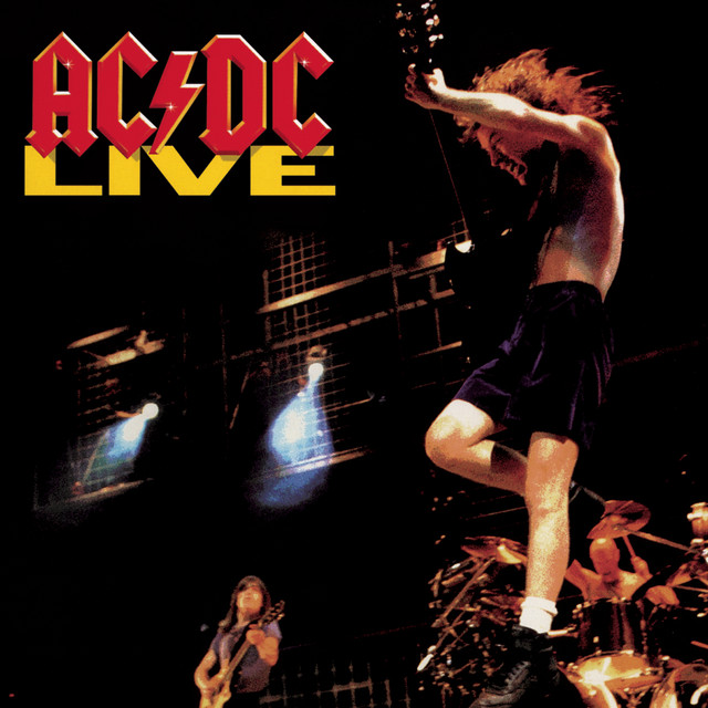کاور آلبوم Live از AC/DC