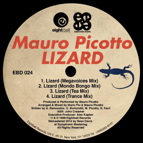 کاور آلبوم Lizard از Mauro Picotto
