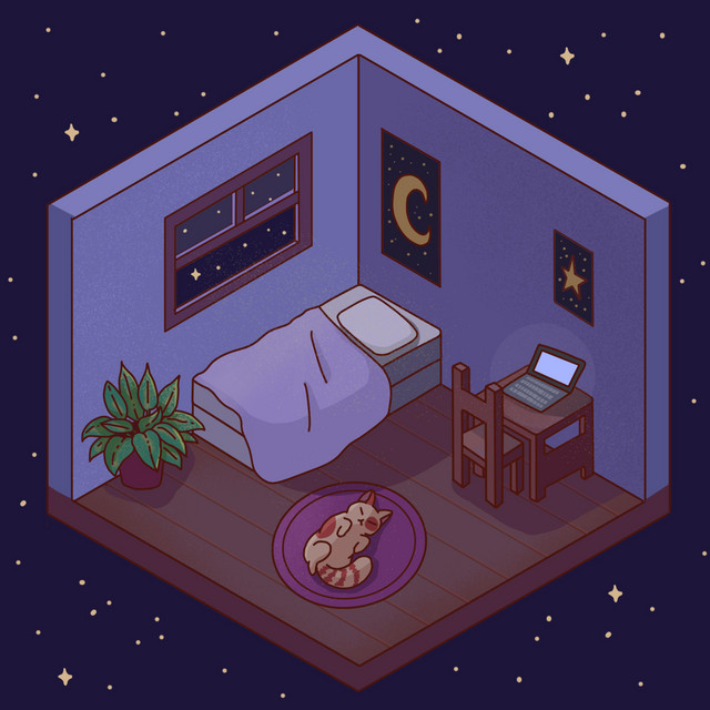 کاور آهنگ Whispers in the Dark از Purrple Cat