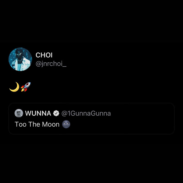 کاور آهنگ TO THE MOON - Gunna Remix از Gunna, JNR CHOI