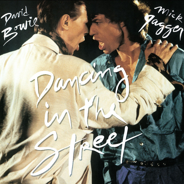کاور آلبوم Dancing In The Street E.P. از David Bowie, Mick Jagger