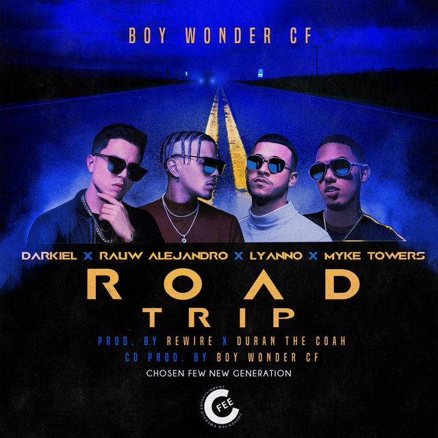 کاور آهنگ Road Trip (feat. Darkiel & Lyanno) از Myke Towers, Rauw Alejandro, Lyanno, Boy Wonder CF, Darkiel