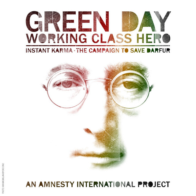 کاور آهنگ Working Class Hero از Green Day