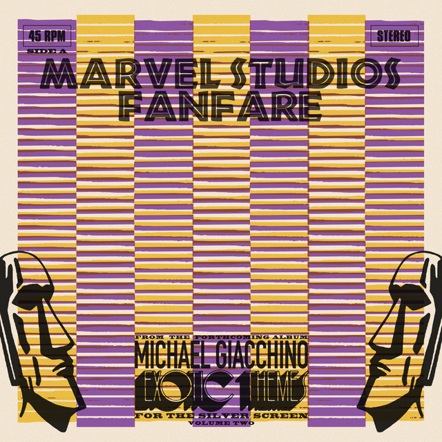 کاور آلبوم Marvel Studios Fanfare از Michael Giacchino