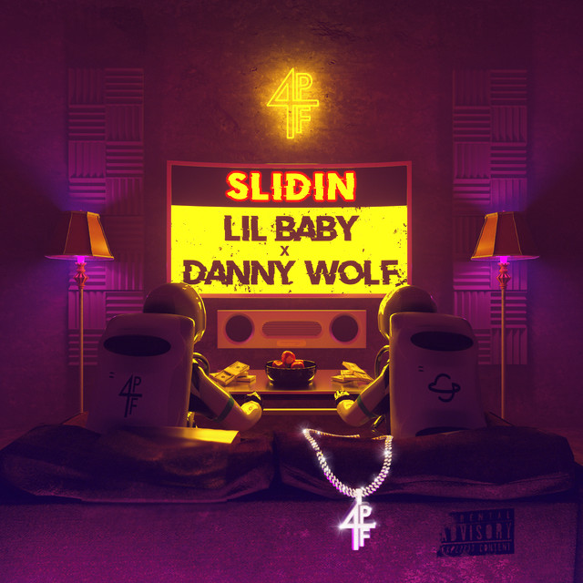 کاور آهنگ Slidin از Lil Baby, Danny Wolf