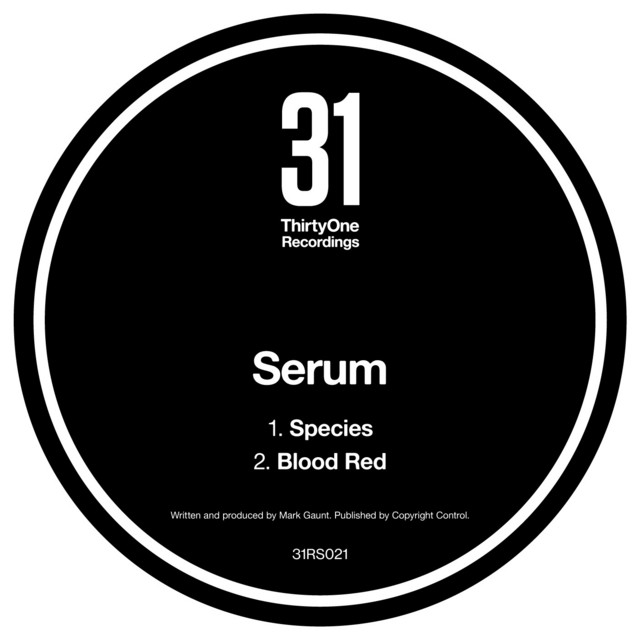 کاور آلبوم Species / Blood Red از Serum