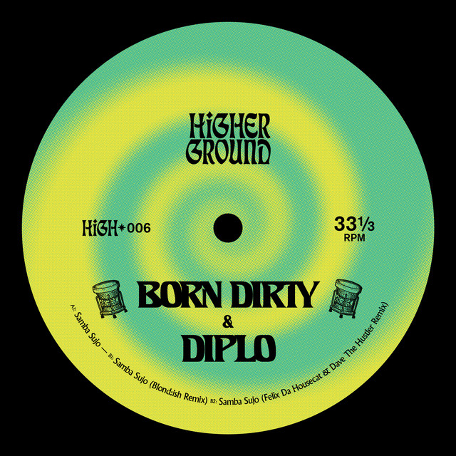 کاور آلبوم Samba Sujo (Remixes) از Diplo, Born Dirty