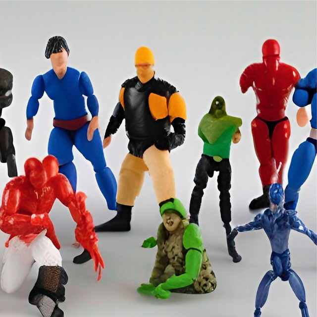 کاور آهنگ Action Figures Fighting از Hotel Ugly