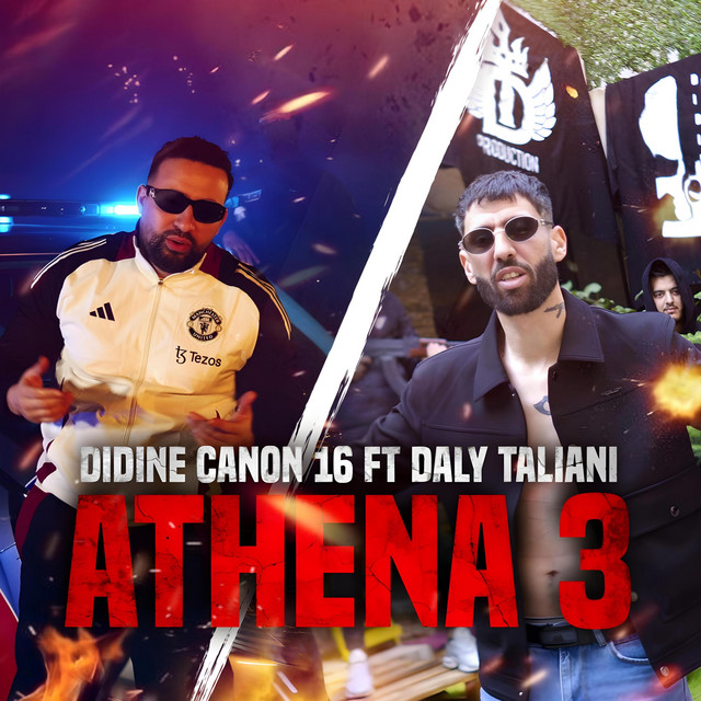 کاور آهنگ Athena 3 از Didine Canon 16, Daly Taliani