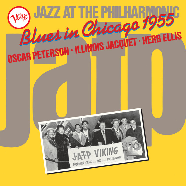 کاور آلبوم Jazz At The Philharmonic: Blues In Chicago 1955 از Oscar Peterson