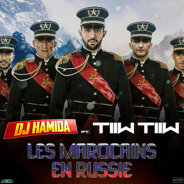 کاور آهنگ Les Marocains en Russie از DJ Hamida, Tiiw Tiiw