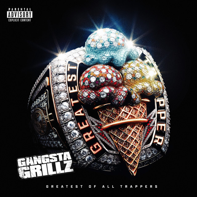 کاور آلبوم Greatest Of All Trappers (Gangsta Grillz Edition) از Gucci Mane