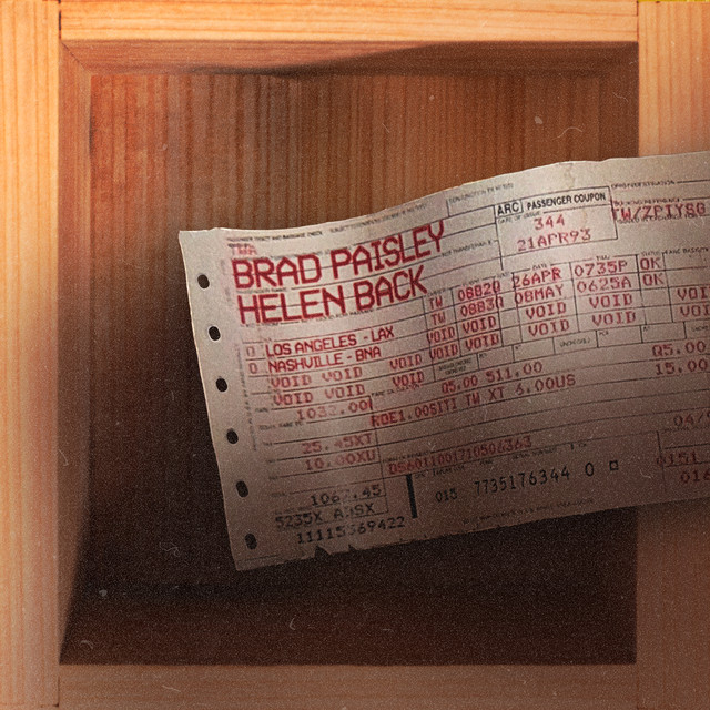کاور آلبوم Helen Back از Brad Paisley