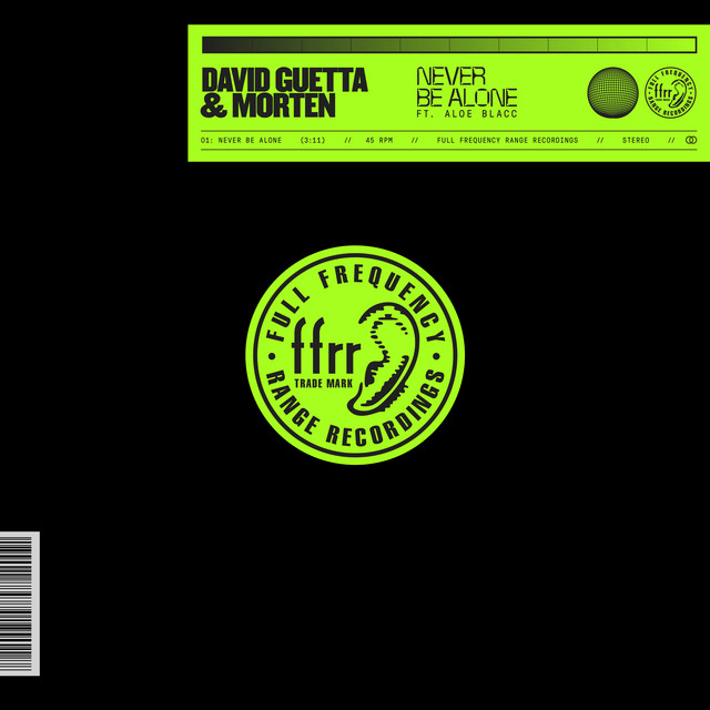کاور آهنگ Never Be Alone (feat. Aloe Blacc) از David Guetta, Aloe Blacc, MORTEN