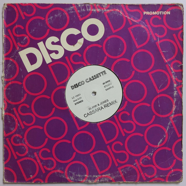 کاور آهنگ Disco Cassette - Cassara Extended Remix از Blank & Jones, Cassara